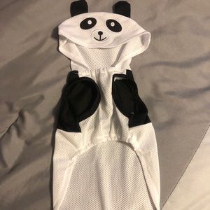 dog panda costume